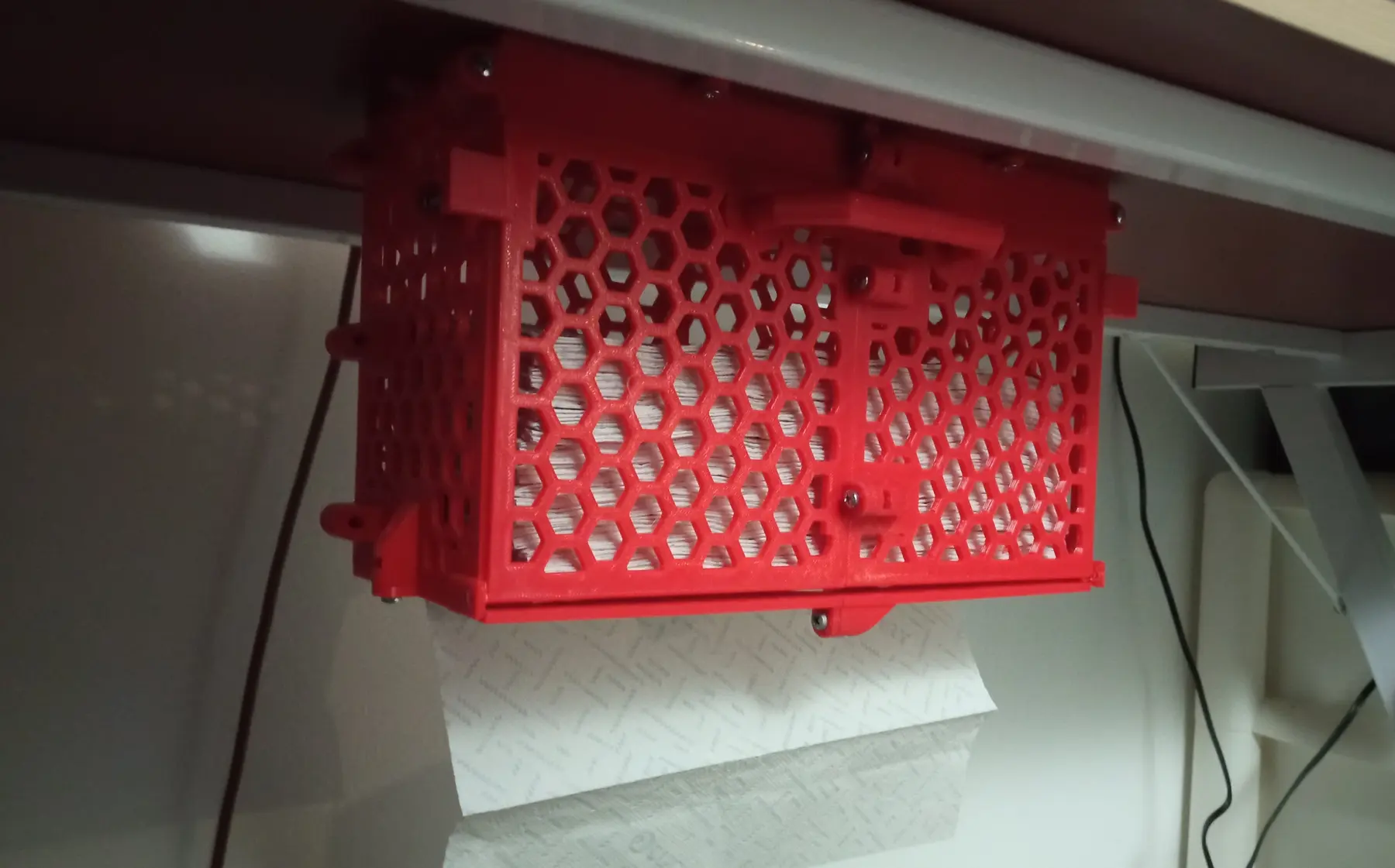 Cestino porta carta realizzato con stampa 3D