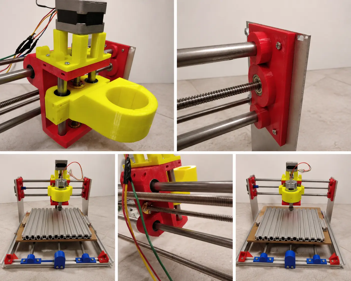 Pezzi meccanici personalizzati realizzati per una macchina CNC